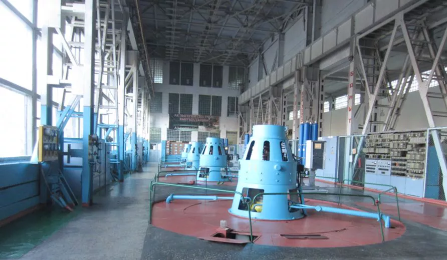 The At-Bashi power plant in Kyrgyzstan.