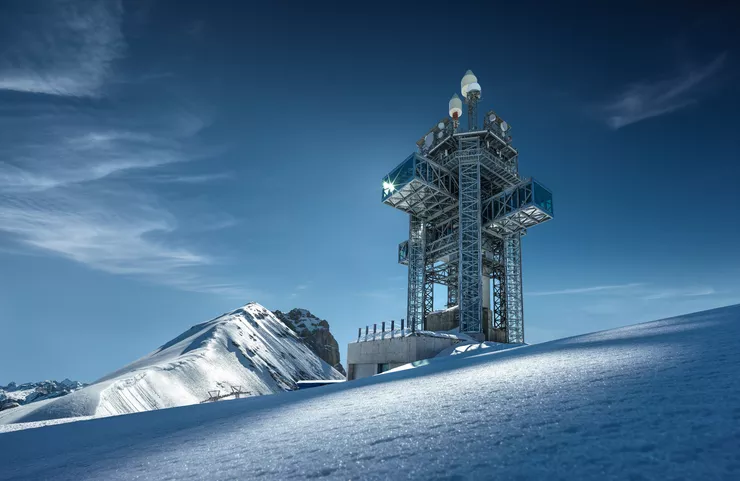 Der Titlis Tower: Gruner ist f&uuml;r die Brandschutzplanung zust&auml;ndig. 